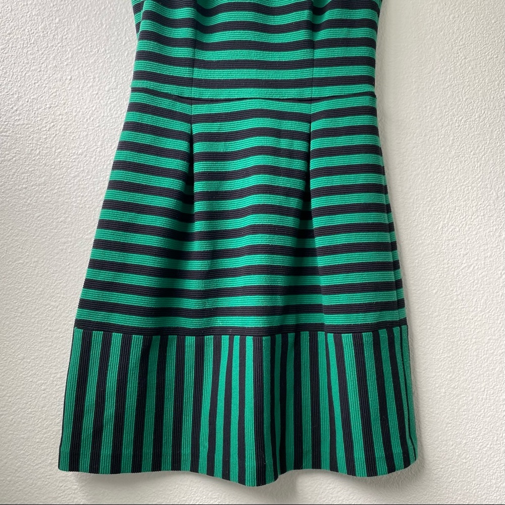 120. Banana Republic Stripe Short Sleeve Dress - Picture 3 of 12